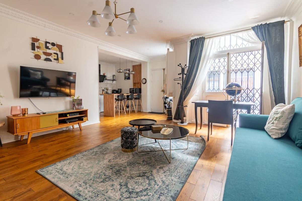 Appartement 2 Etages Paris - Metro 9 Grands Boulevards - Folies Bergeres Eksteriør bilde
